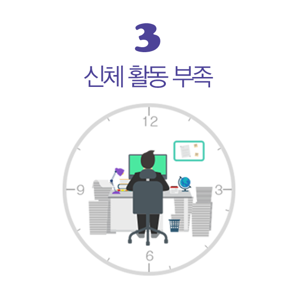 신체 활동 부족