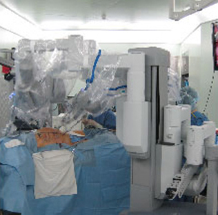 da Vina™시스템 대동맥수술 장면
