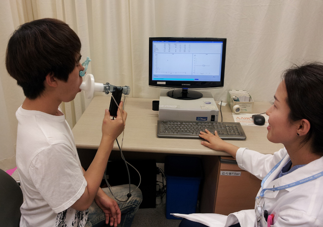 일산화탄소확산능 검사 - DLCO(Diffusing capacity of the Lung for CO) 