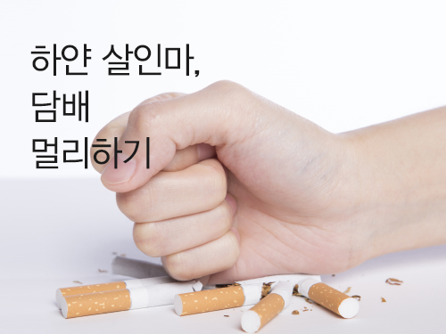 하얀 살인마, 담배 멀리하기