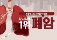 2019.11 비흡연자도 피해갈 수 없는 암 사망율 1위, 폐암 